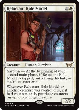 [289]【EN】■隠れ潜む邪悪■尻込みする優等生/Reluctant Role Model【DSK】[R][白]