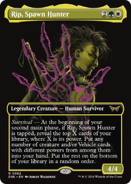 [362]【EN】■ボーダーレス■落とし子狩り、リップ/Rip, Spawn Hunter【DSK】[R][多色]