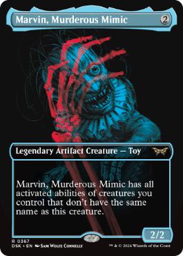 [367]【EN】■ボーダーレス■殺人人形、マーヴィン/Marvin, Murderous Mimic【DSK】[R][茶]
