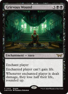 [416]【EN】【FOIL】■PROMO■重傷/Grievous Wound【DSK】[R][黒]