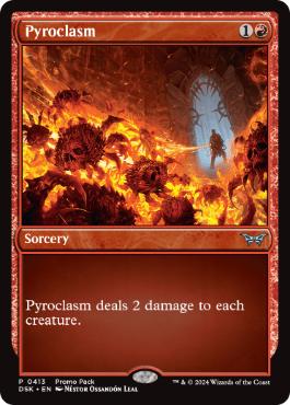 [413]【EN】【FOIL】■PROMO■紅蓮地獄/Pyroclasm【DSK】[U][赤]