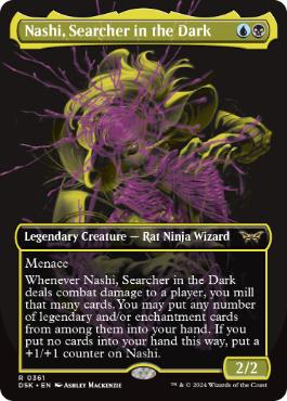[361]【EN】【FOIL】■ボーダーレス■闇の中の研究者、ナシ/Nashi, Searcher in the Dark【DSK】[R][多色]