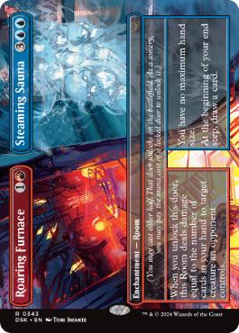 [343]【EN】【FOIL】■ボーダーレス■咆哮する焼炉+蒸気サウナ/Roaring Furnace+Steaming Sauna【DSK】[R][多色]