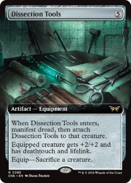 [385]【EN】【FOIL】■拡張アート■解剖道具/Dissection Tools【DSK】[R][茶]