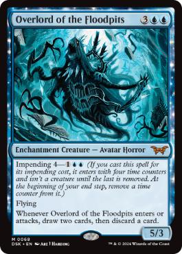 [068]【EN】フラッドピットの大主/Overlord of the Floodpits【DSK】[M][青]