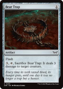 [243]【EN】ベアトラップ/Bear Trap【DSK】[C][茶]