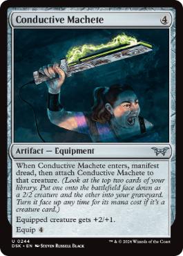 [244]【EN】伝導性マチェーテ/Conductive Machete【DSK】[U][茶]