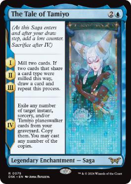 [075]【EN】【FOIL】タミヨウの物語/The Tale of Tamiyo【DSK】[R][青]