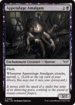 [083]【EN】【FOIL】付属肢の融合体/Appendage Amalgam【DSK】[C][黒]