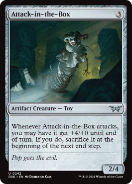 [242]【EN】【FOIL】殺戮箱/Attack-in-the-Box【DSK】[U][茶]