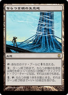 [163]【JP】【FOIL】ちらつき蛾の生息地/Blinkmoth Nexus【DST】[R][土地]