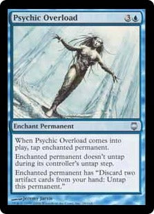 [028]【EN】【FOIL】精神の過負荷/Psychic Overload【DST】[U][青]