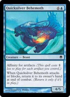 [030]【EN】水銀のビヒモス/Quicksilver Behemoth【DST】[C][青]