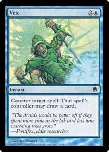[036]【EN】【FOIL】難題/Vex【DST】[C][青]
