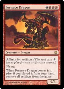 [062]【EN】【FOIL】炉のドラゴン/Furnace Dragon【DST】[R][赤]