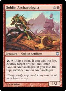 [063]【EN】【FOIL】ゴブリンの考古学者/Goblin Archaeologist【DST】[U][赤]