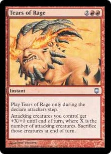 [070]【EN】【FOIL】怒りの涙/Tears of Rage【DST】[U][赤]