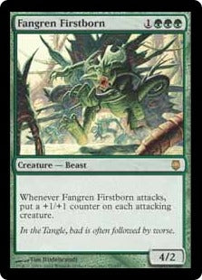 [075]【EN】ファングレンの初仔/Fangren Firstborn【DST】[R][緑]