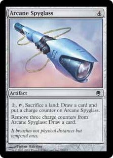 [093]【EN】秘儀の遠眼鏡/Arcane Spyglass【DST】[C][茶]