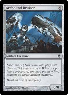 [094]【EN】【FOIL】電結の暴れ者/Arcbound Bruiser【DST】[C][茶]