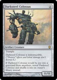 [109]【EN】【FOIL】ダークスティールの巨像/Darksteel Colossus【DST】[R][茶]