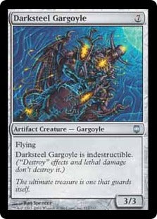 [111]【EN】ダークスティールのガーゴイル/Darksteel Gargoyle【DST】[U][茶]