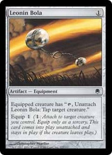 [127]【EN】【FOIL】レオニンのボーラ/Leonin Bola【DST】[C][茶]