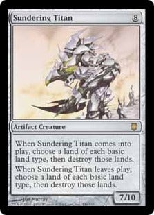 [146]【EN】隔離するタイタン/Sundering Titan【DST】[R][茶]