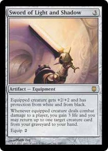 [149]【EN】【FOIL】光と影の剣/Sword of Light and Shadow【DST】[R][茶]