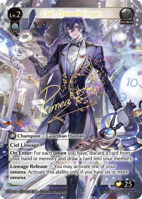 [006]【EN】【FOIL】Ciel, Omenbringer【DTR1st】[CSR][Norm]