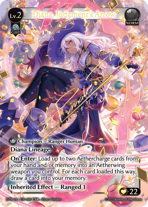 [009]【EN】【FOIL】Diana, Judgment's Arrow【DTR1st】[CSR][Norm]