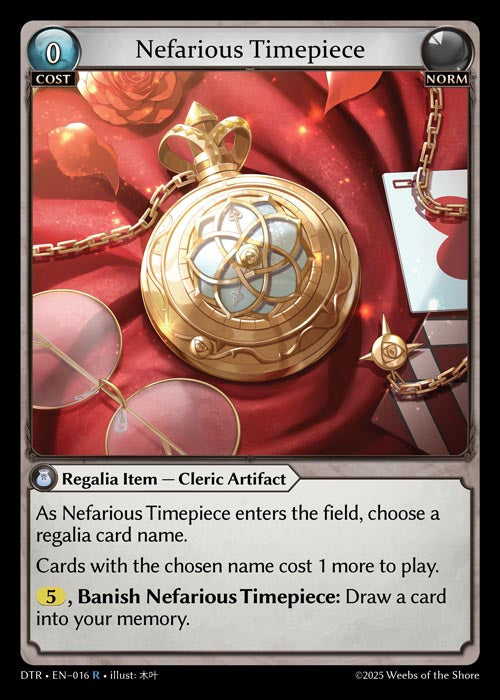 [016]【EN】Nefarious Timepiece【DTR】[R][Norm]