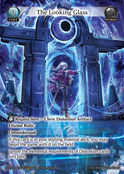 [022]【EN】【FOIL】The Looking Glass【DTR1st】[UR][Norm]