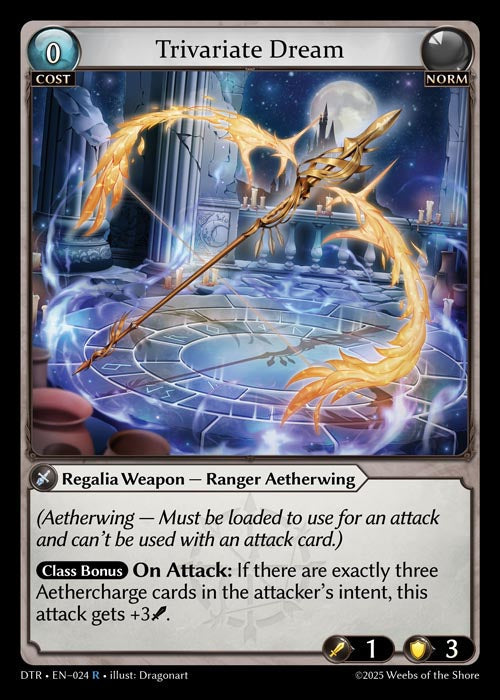 [024]【EN】【FOIL】Trivariate Dream【DTR】[R][Norm]