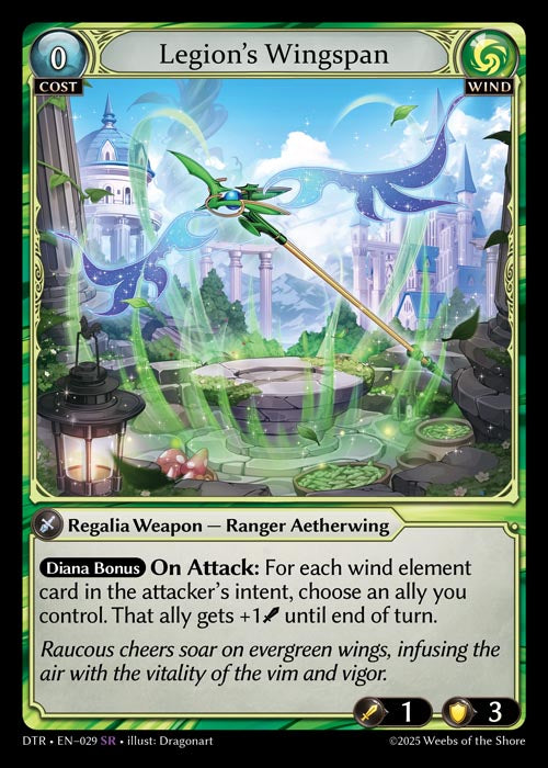 [029]【EN】Legion's Wingspan【DTR】[SR][Wind]