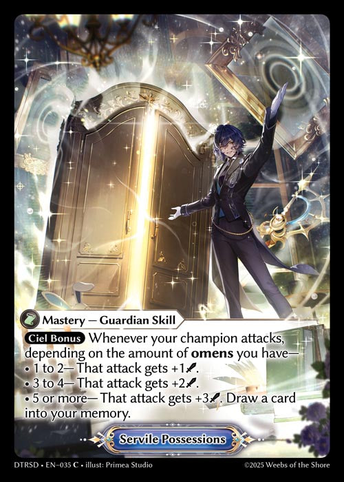 [035]【EN】Servile Possessions【DTRSD】[C][Norm]