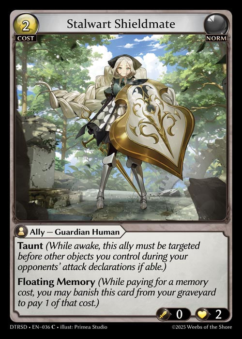 [036]【EN】Stalwart Shieldmate【DTRSD】[C][Norm]