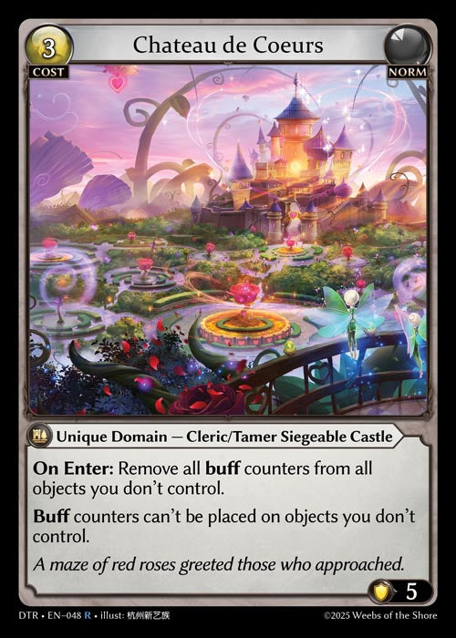[048]【EN】【FOIL】Chateau de Coeurs【DTR】[R][Norm]