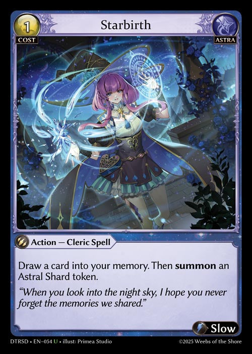 [054]【EN】Starbirth【DTRSD】[U][Astra]