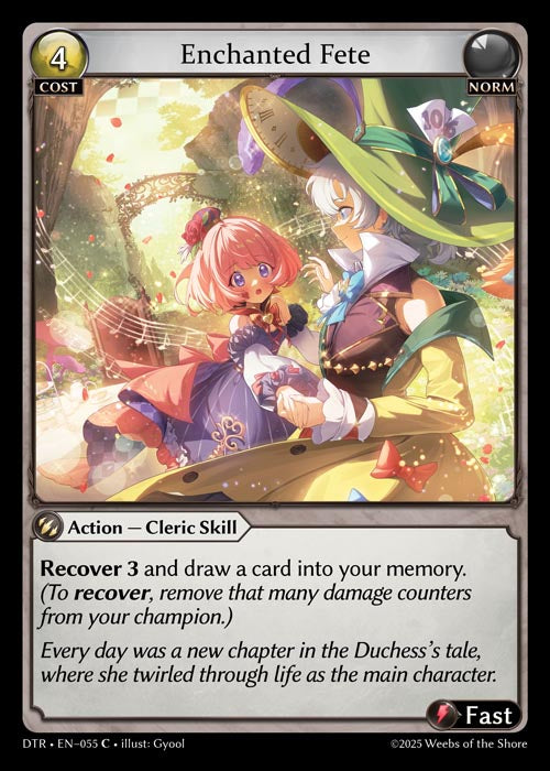 [055]【EN】【FOIL】Enchanted Fete【DTR】[C][Norm]