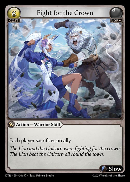 [061]【EN】【FOIL】Fight for the Crown【DTR】[C][Norm]