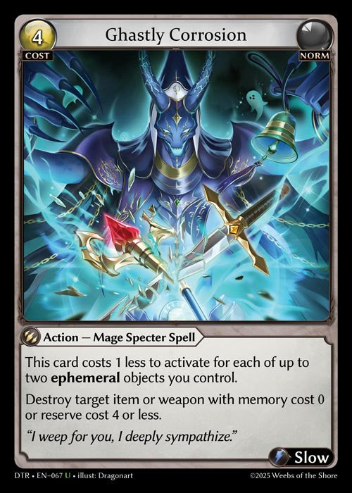 [067]【EN】【FOIL】Ghastly Corrosion【DTR】[U][Norm]