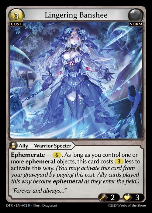 [072]【EN】Lingering Banshee【DTR】[R][Norm]