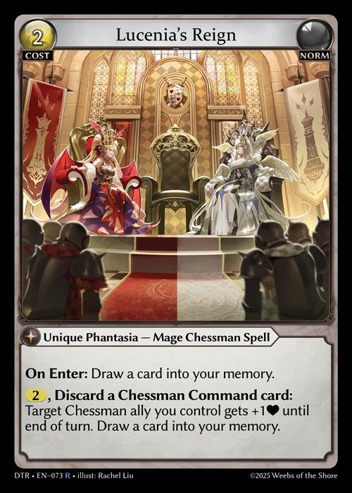 [073]【EN】【FOIL】Lucenia's Reign【DTR】[R][Norm]