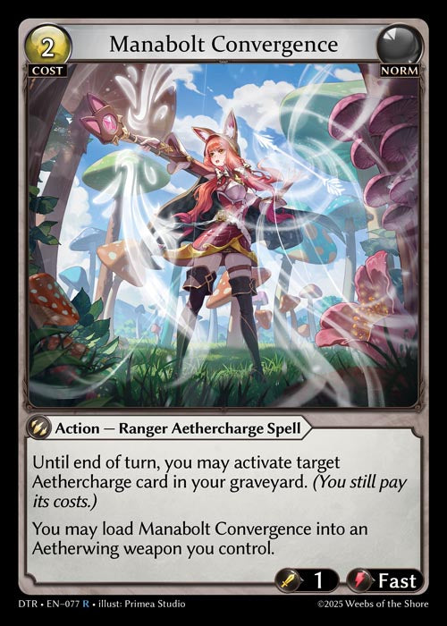 [077]【EN】【FOIL】Manabolt Convergence【DTR】[R][Norm]