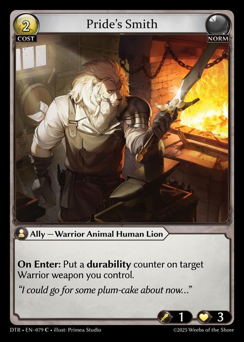 [079]【EN】Pride's Smith【DTR】[C][Norm]