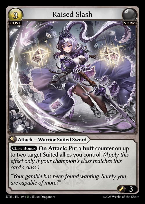 [081]【EN】【FOIL】Raised Slash【DTR】[U][Norm]