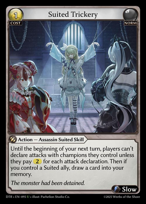 [095]【EN】【FOIL】Suited Trickery【DTR】[U][Norm]
