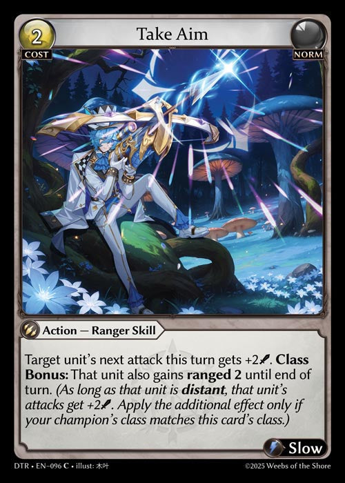 [096]【EN】【FOIL】Take Aim【DTR】[C][Norm]