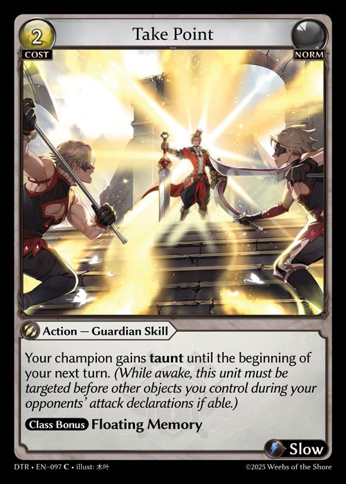[097]【EN】【FOIL】Take Point【DTR】[C][Norm]